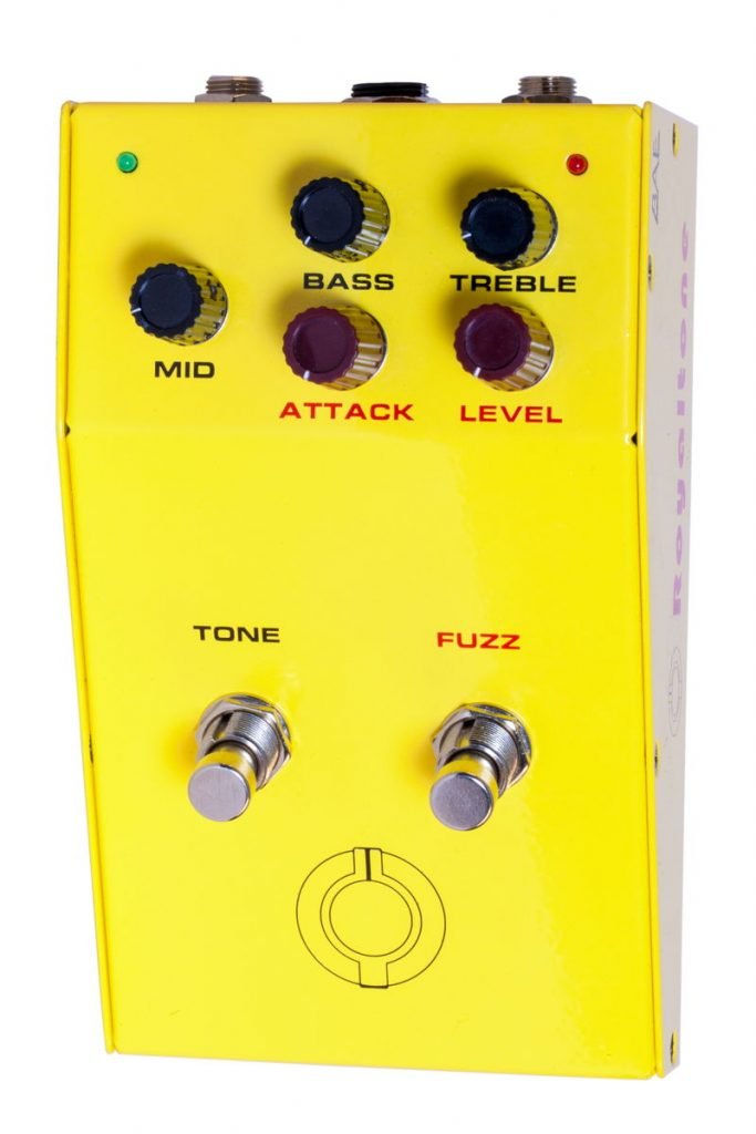 BAE Audio Royaltone fuzz pedal top