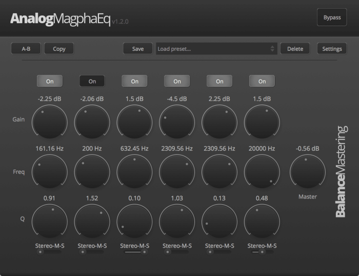 Balance Mastering Analog Magpha EQ 1.2.0