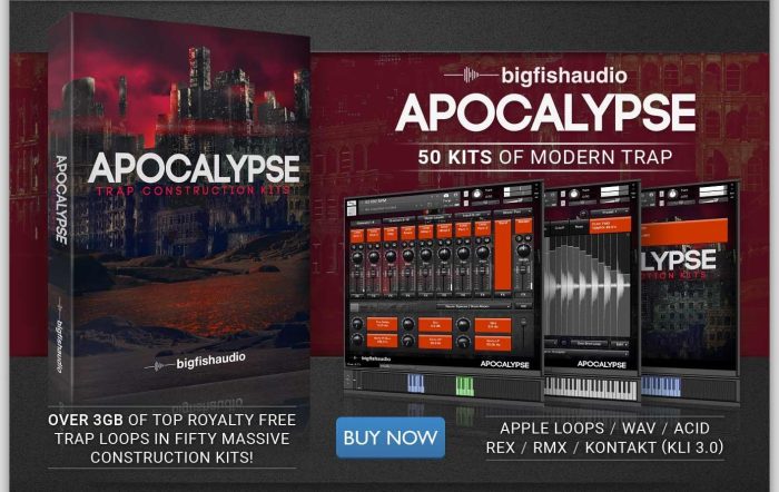 Big Fish Audio Apocalypse Trap Construction Kits