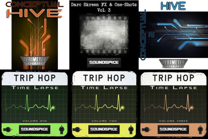 Perimeter Sound Conceptual Hive & SoundSpice Time Lapse and DarcSkreen Vol 3