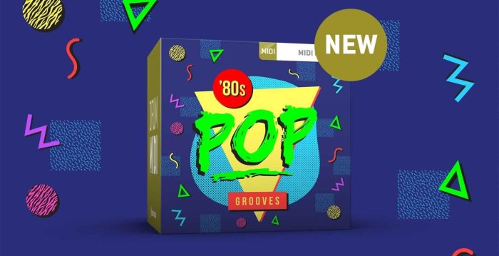 Toontrack 80s Pop Grooves MIDI