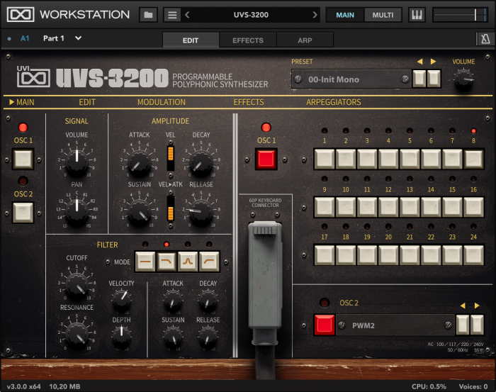 uviworkstation free virtual instruments