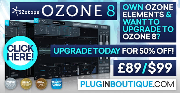 iZotope Ozone 8 upgrade