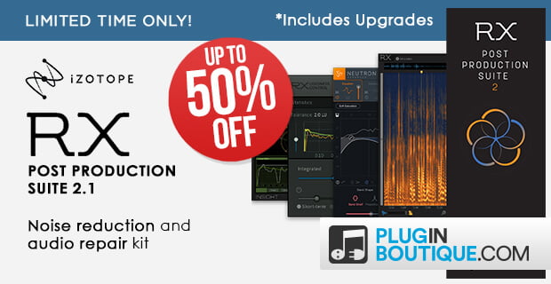 iZotope RX Post Production Suite sale