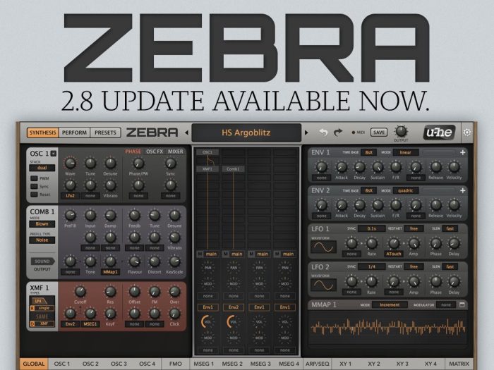 u he Zebra 2.8 update