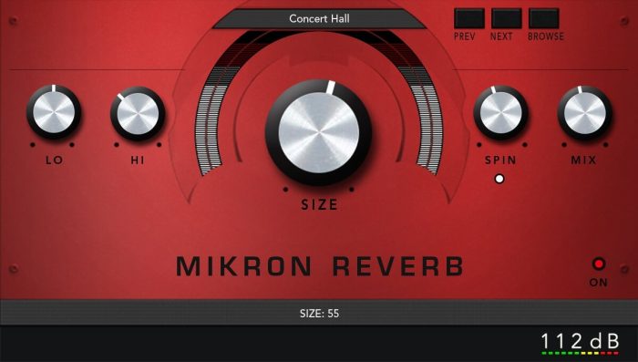 112dB Mikron Reverb