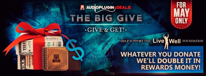 Audio Plugin Deals Livewell Donation