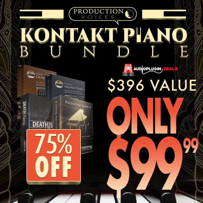 Audio Plugin Deals Production Voices Kontakt Piano Bundle