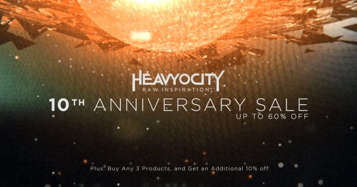 Heavyocity 10th Anniversary Sale