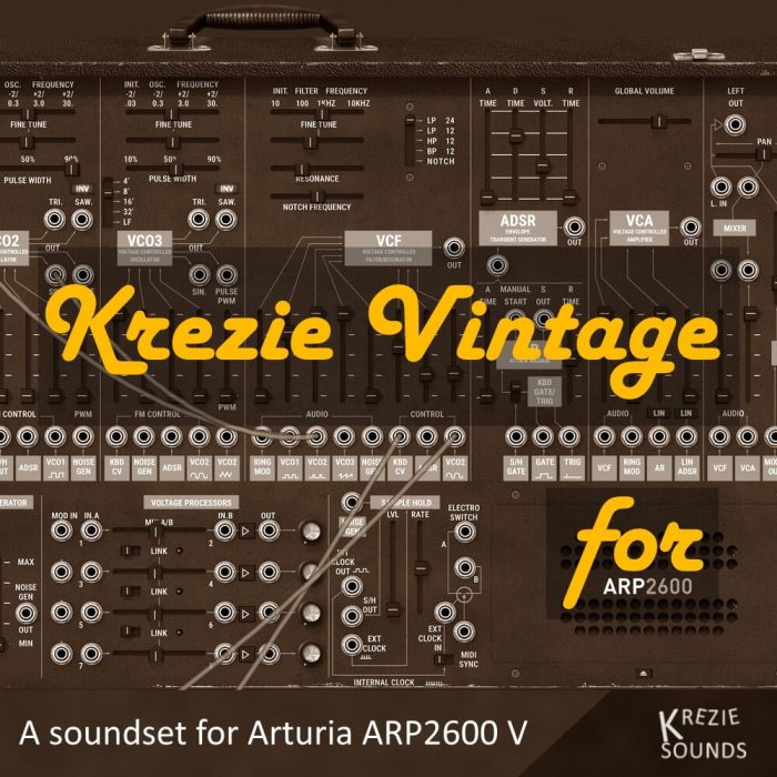 Krezie Sounds Krezie Vintage for ARP2600 V