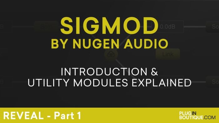 NUGEN Audio SigMod overview