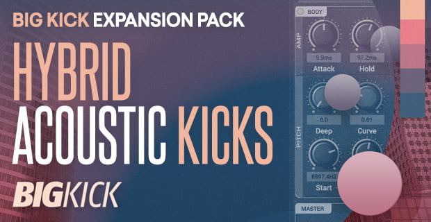 Plugin Boutique BigKick Hybrid Acoustic Kicks