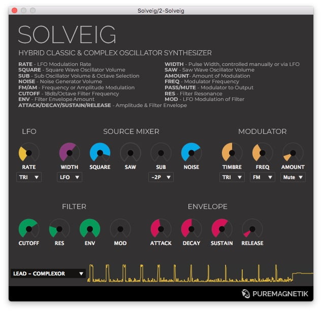 Puremagnetik Solveig screenshot