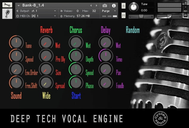 Spots & Cycles Deep Tech Vocal Engine