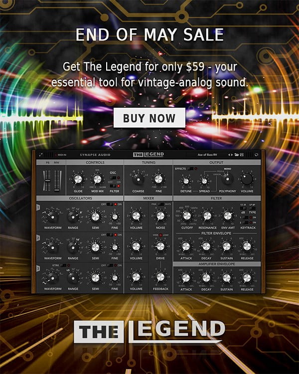 Synapse Audio The Legend Sale