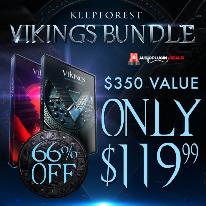 Audio Plugin Deals KeepForest Vikings Bundle 43% OFF