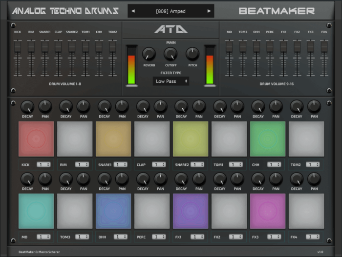 BeatMaker Analog Techno Drums