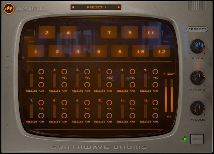 BeatSkillz Synthwave Drums screen
