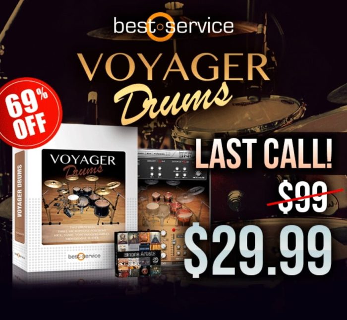 Best Service Voyager Drums last call
