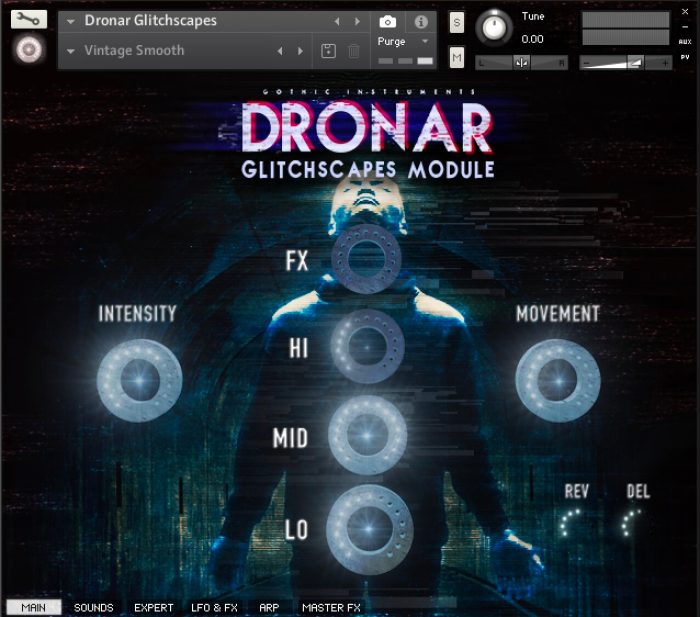 DRONAR Glitchscapes Main page