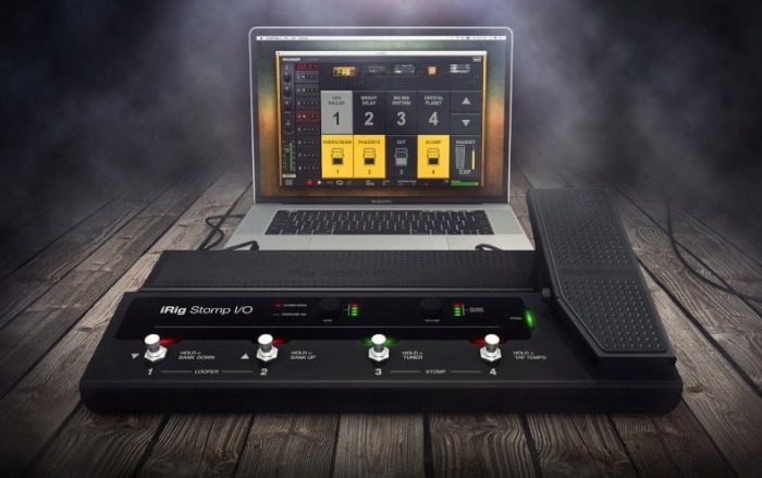 IK Multimedia Amplitube 4 iRig Stomp IO