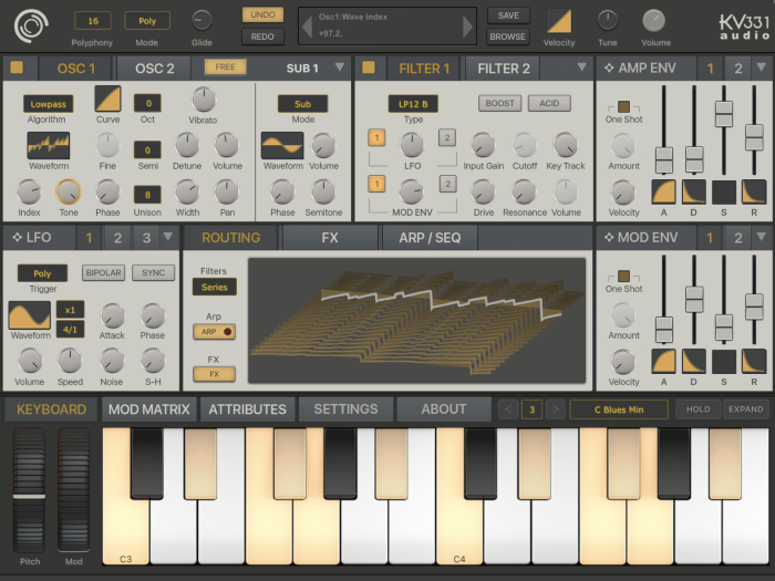 KV331 Audio SynthMaster One iOS