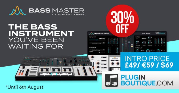 Loopmasters Bass Master 30% off