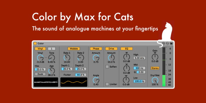 Max for Cats Color