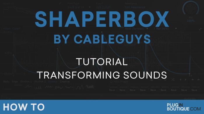 PIB Shaperbox tutorial video