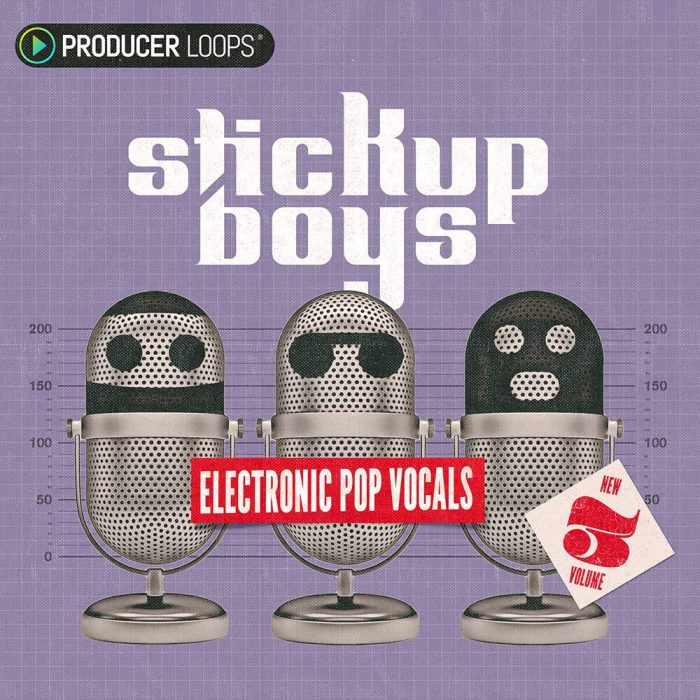 Producer Loops Stick Up Boys Electronic Pop Vocals Vol 3
