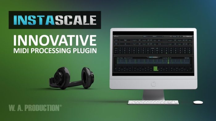 WA Production InstaScale MIDI processing plugin