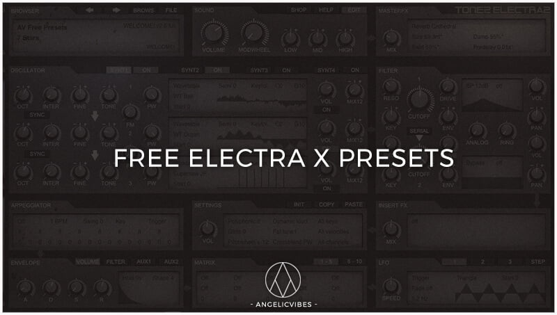 AngelicVibes Free Electra X Presets
