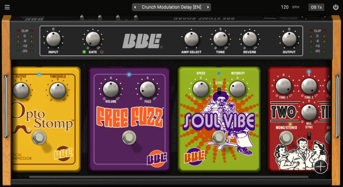 BBE Sound Stomp Board