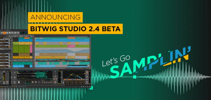 Bitwig Studio 2.4 beta