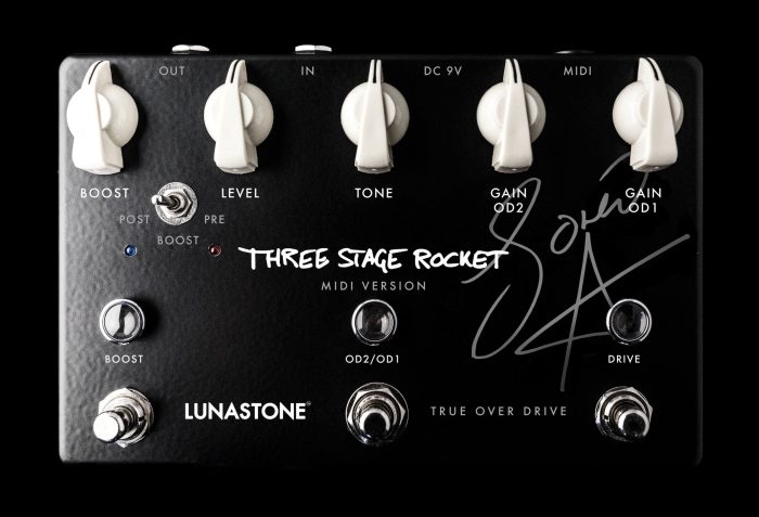 Lunastone Three Stage Rocket MIDI