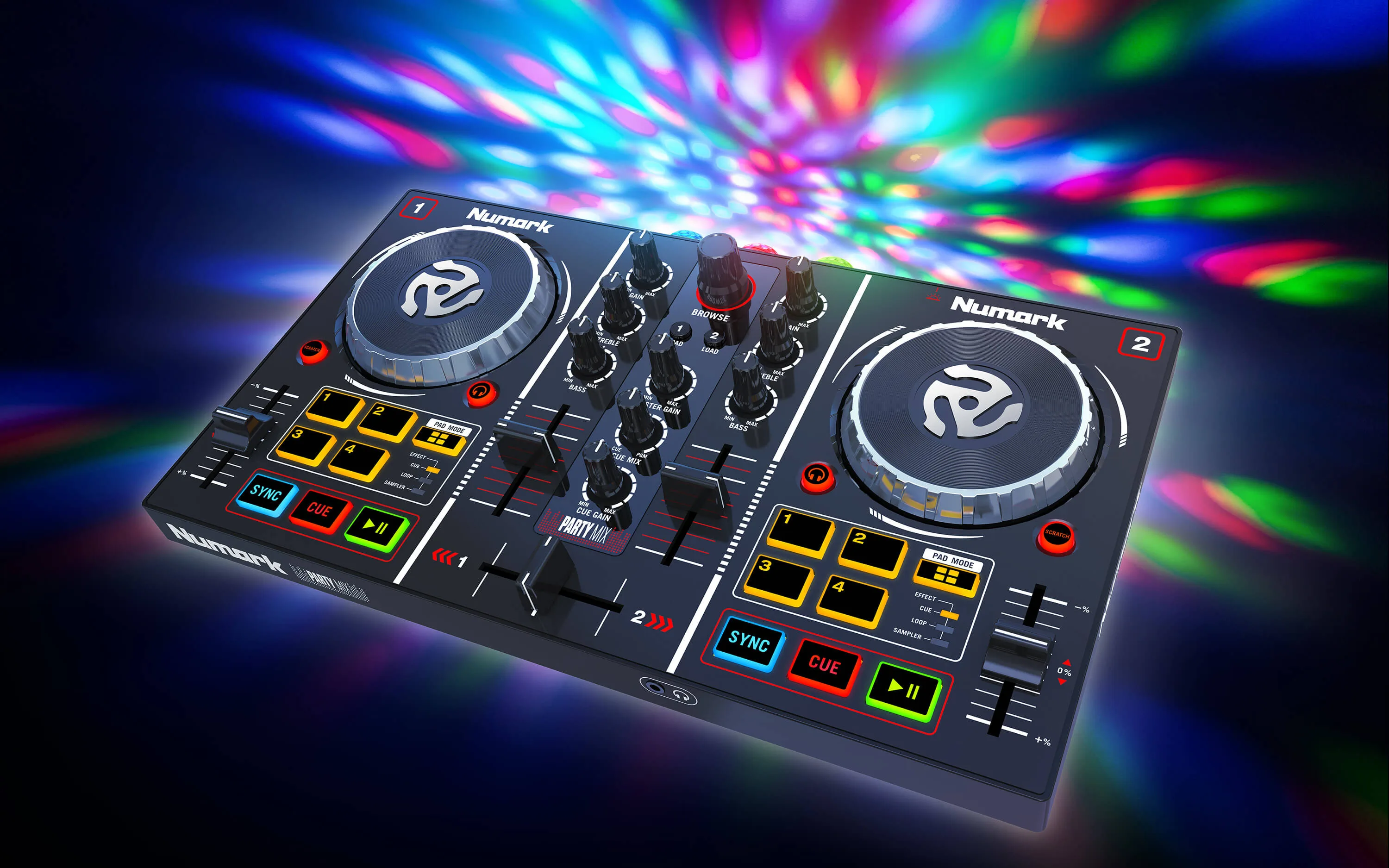 Numark's Party Mix DJ controller now includes Serato DJ Lite