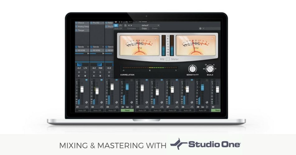 On Track Mixing and Mastering with Presonus Studio One