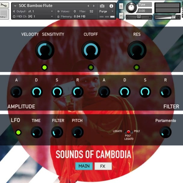 Rast Sound Sounds of Cambodia for Kontakt