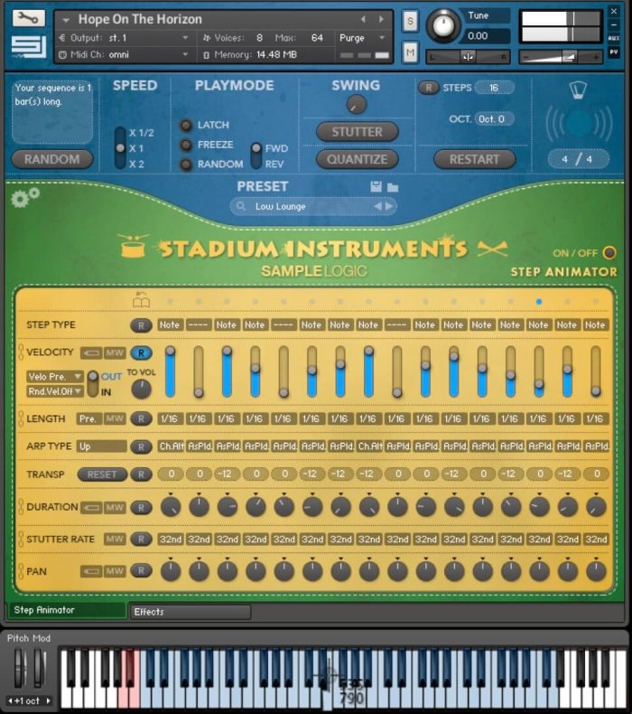 Sample Logic Stadium Instruments