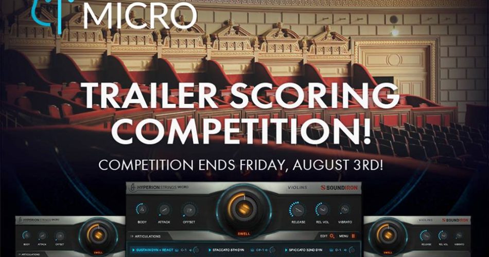 Soundiron Hyperion Strings Micro Trailer Scoring Competition
