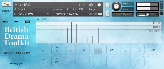 Spitfire Audio Britisch Drama Toolkit