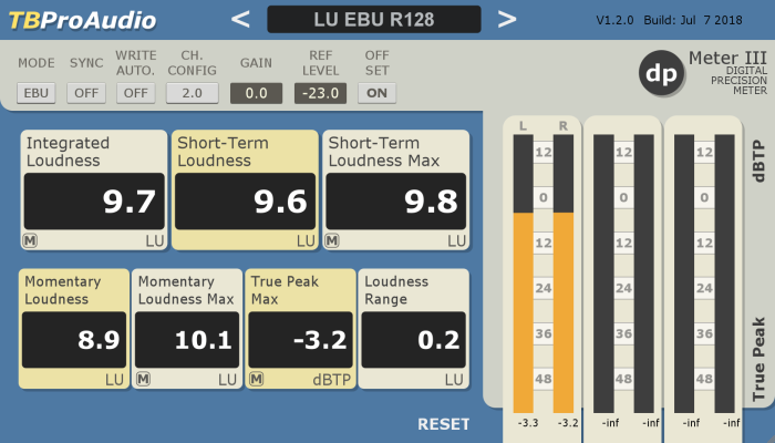 TBProAudio dpMeter 3