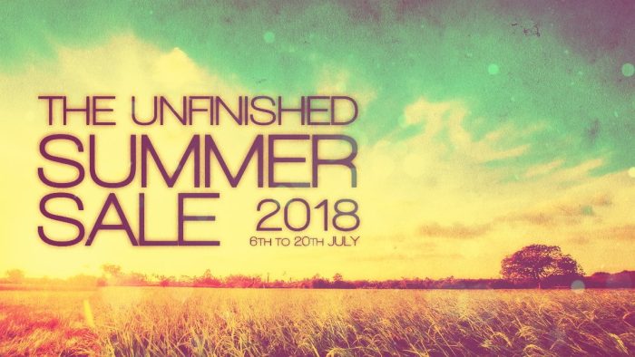 The Unfinished Summer Sale 2018