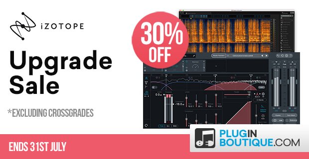 iZotope Upgrade Sale