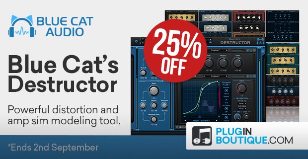 Blue Cat Audio Destructor 25 off