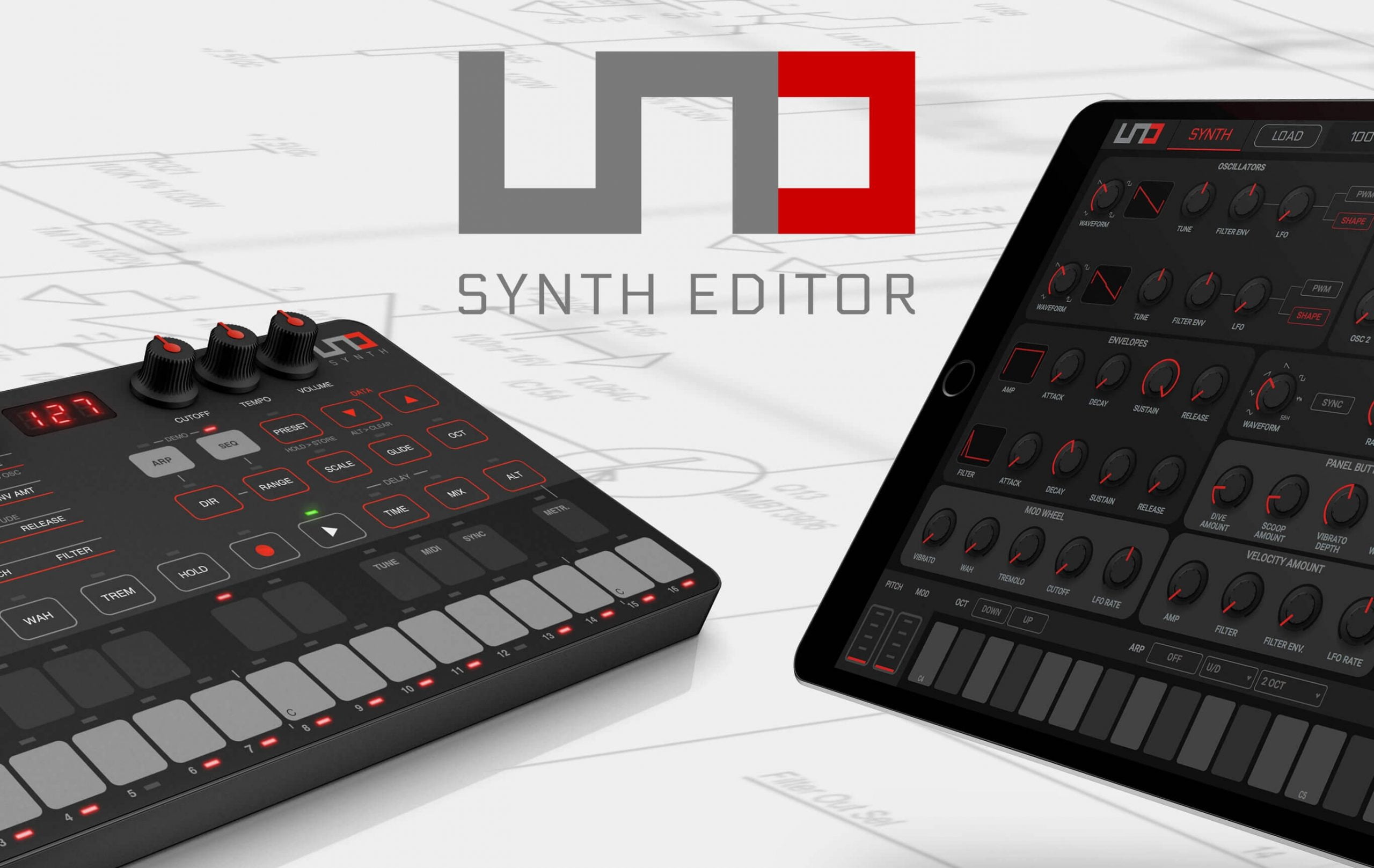 IK Multimedia releases the UNO Synth Pro Editor for Mac/PC