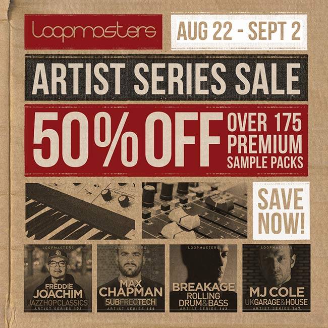 Loopmasters Artist Series Sale 50 OFF