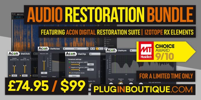 Plugin Boutique Audio Restoration Bundle