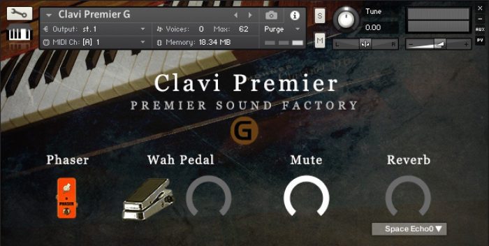 Premier Sound Factory Clavi Premier G