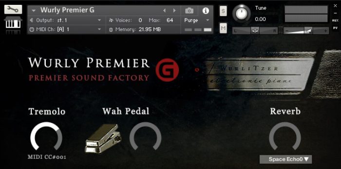 Premier Sound Factory Wurly Premier G